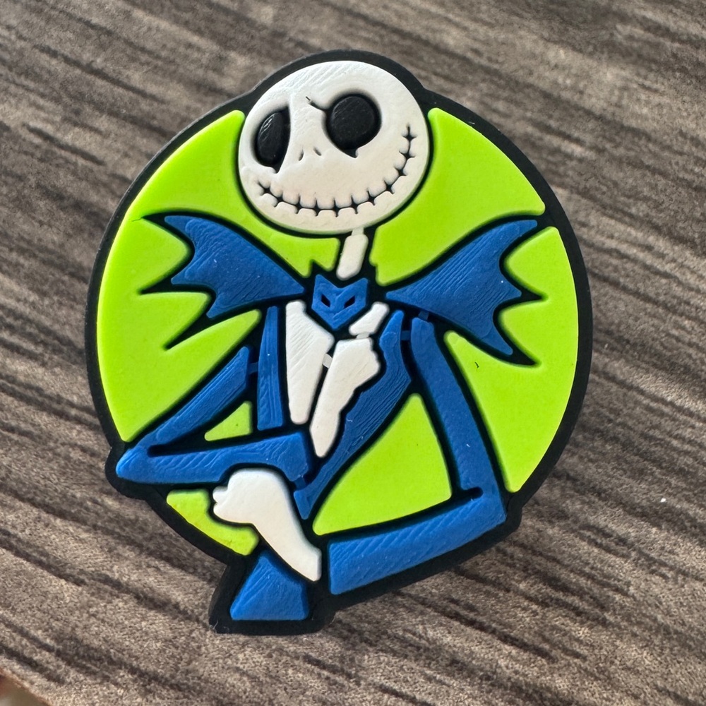 Vibrant Jack Skellington Shoe Charm 5/$20